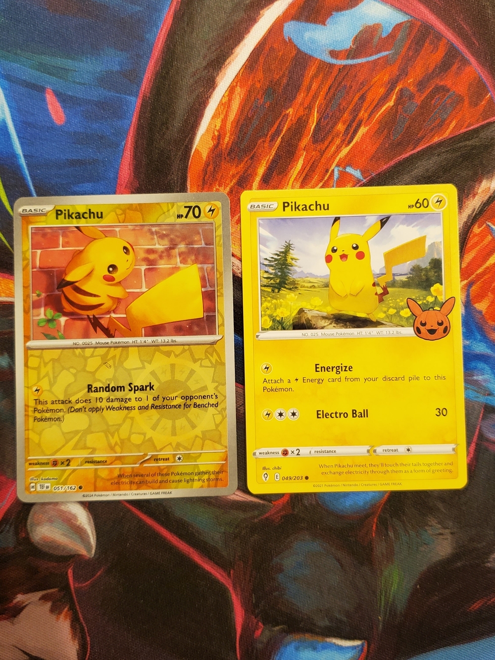 Pokemon Pikachu Set Of 2